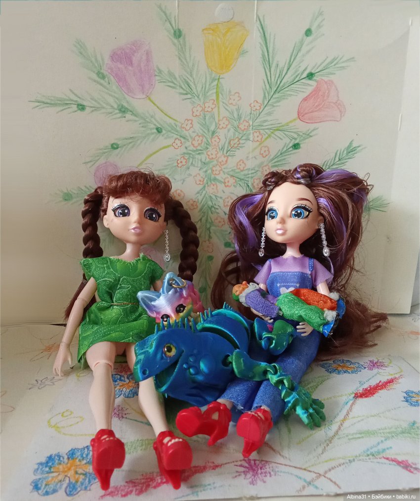 Новенькие 2025 года — Разные шарнирные куклы (не БЖД): редкие (фото 6)