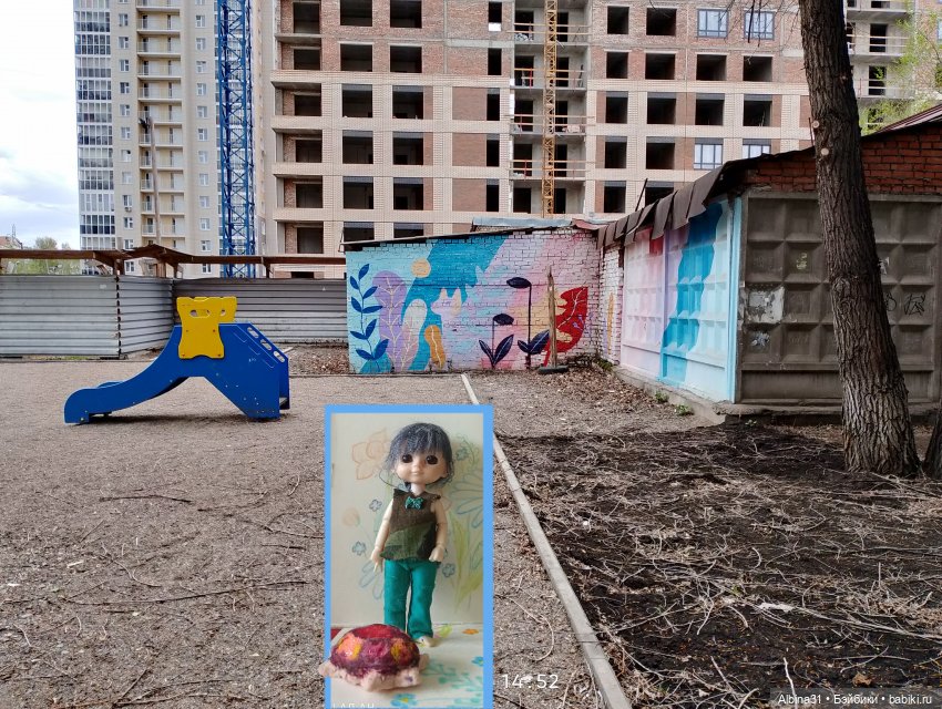 Кукла и весна в Красноярске. 2025 год (фото 5)