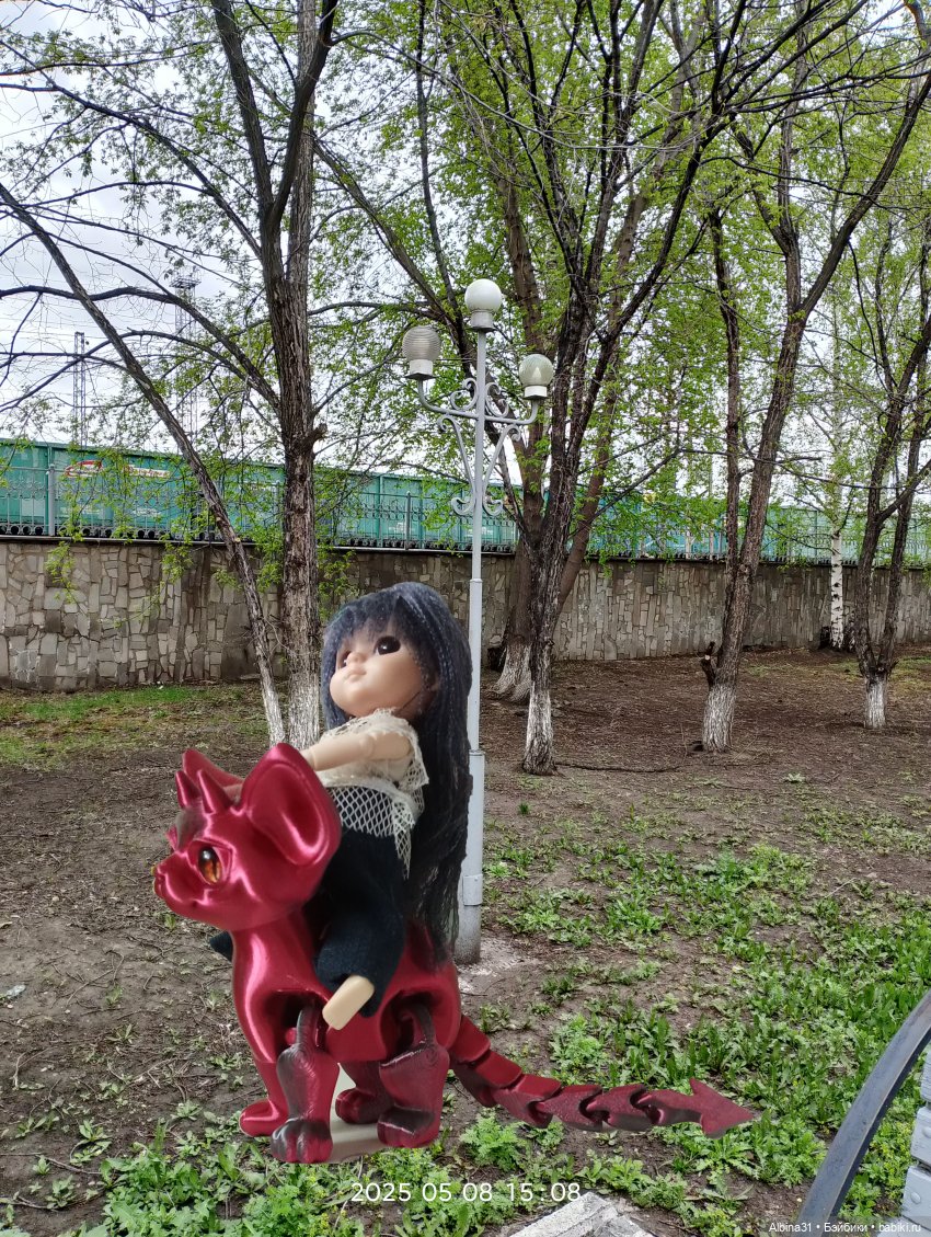 Кукла и весна в Красноярске. 2025 год