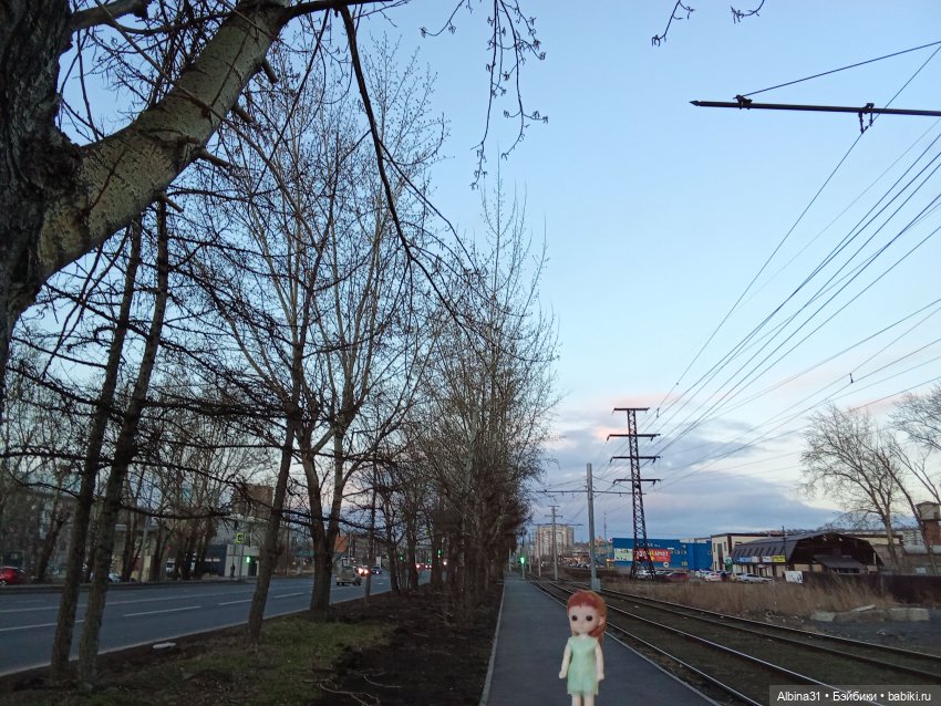 Кукла и весна в Красноярске. 2025 год