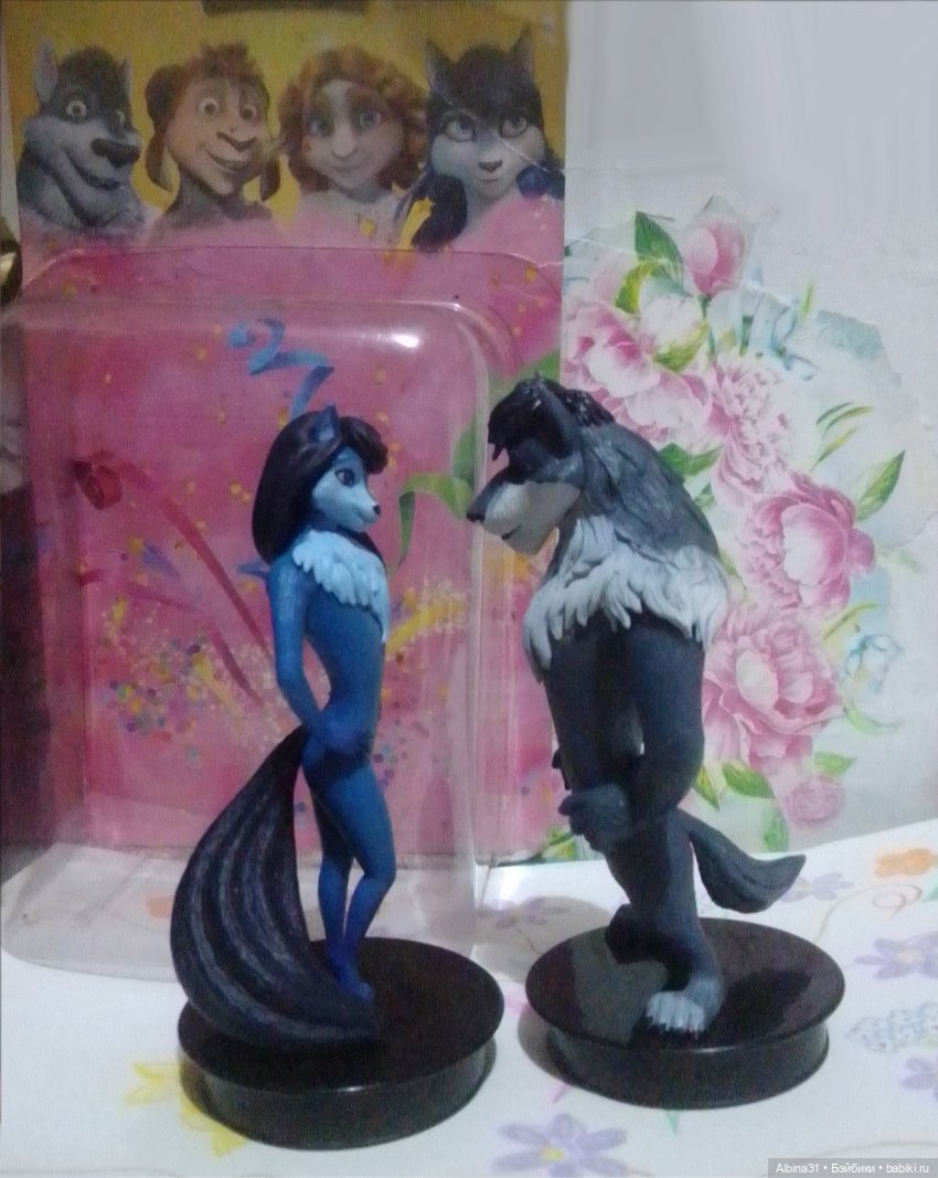 Парочка из м/ф "Волки и Овцы" (фото 2)