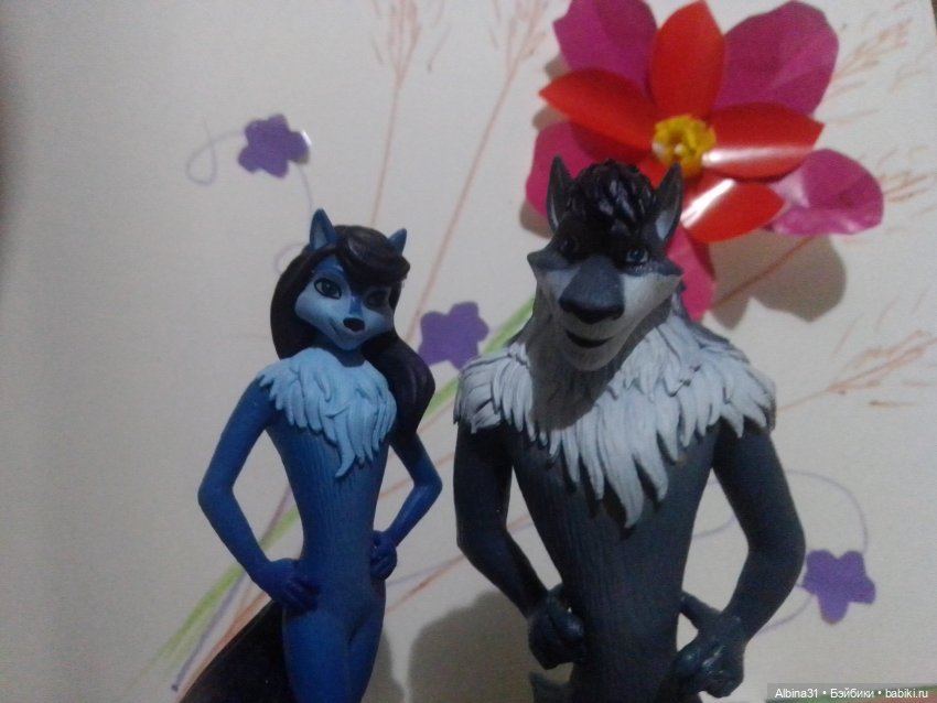 Парочка из м/ф "Волки и Овцы" (фото 5)