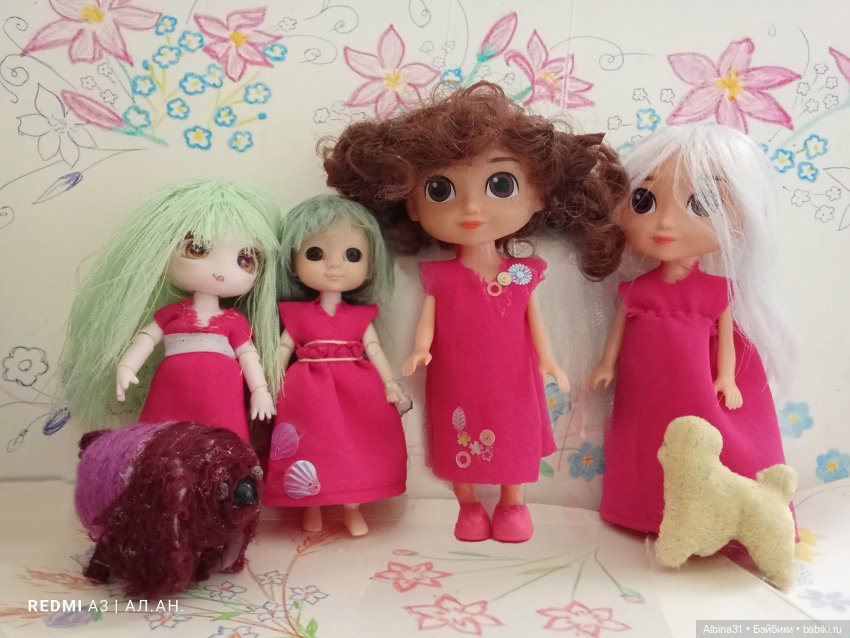 Переодевашки — Разные шарнирные куклы (не БЖД): редкие (фото 10)