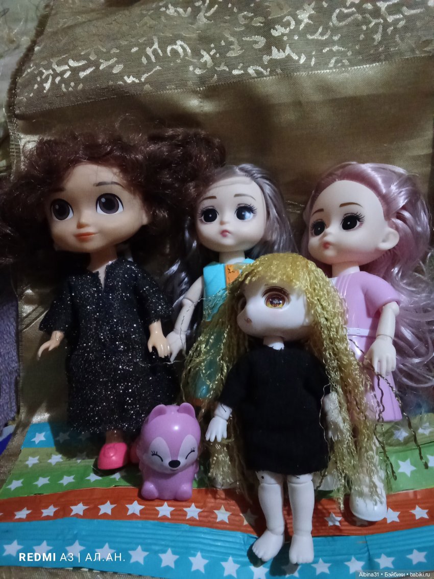 Переодевашки — Разные шарнирные куклы (не БЖД): редкие