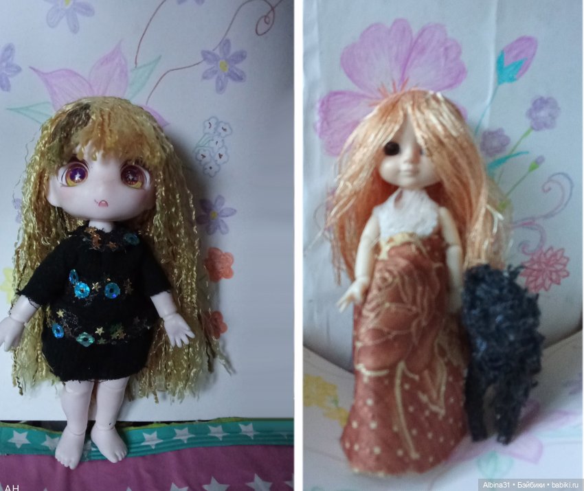 Переодевашки — Разные шарнирные куклы (не БЖД): редкие