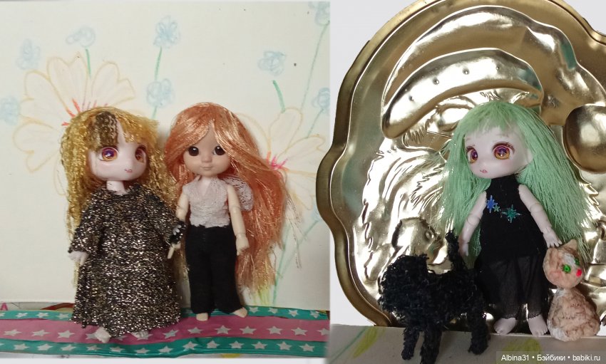 Переодевашки — Разные шарнирные куклы (не БЖД): редкие