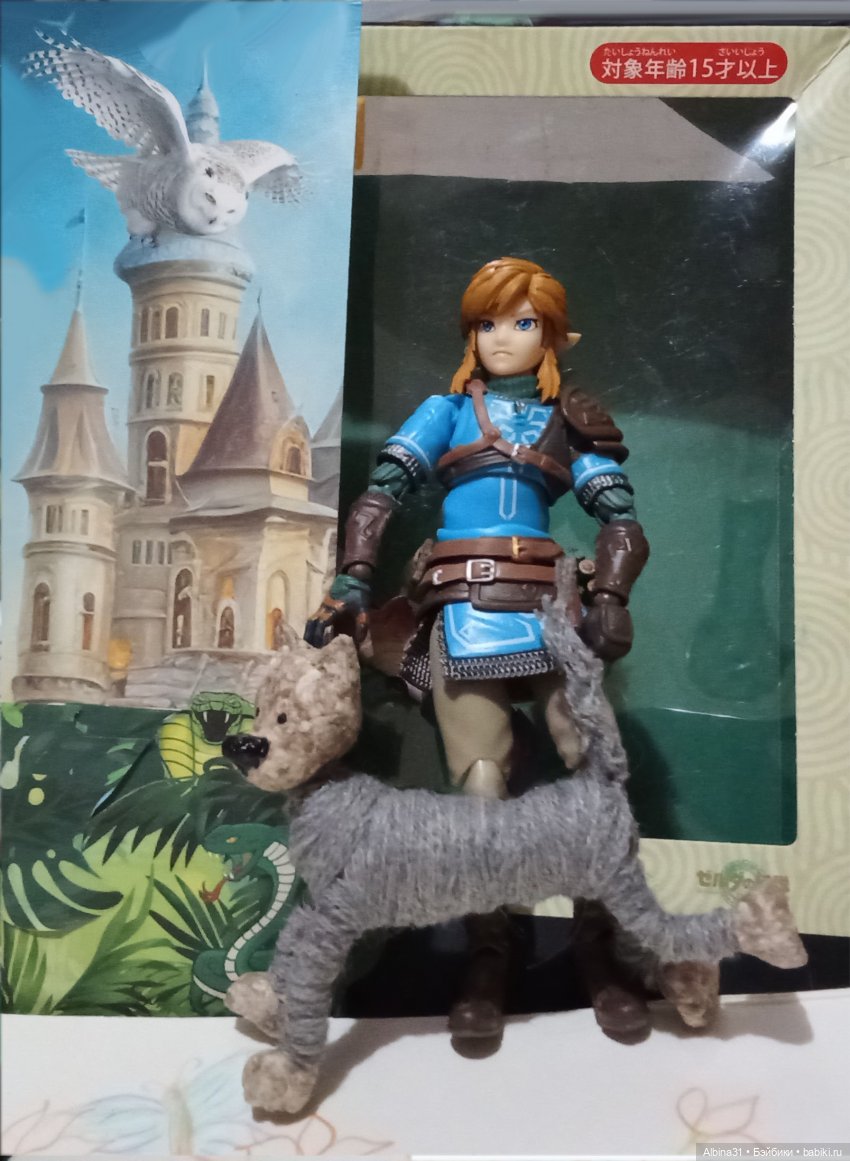 Фигурка героя из игры "Легенда о Зельде" (фото 2)