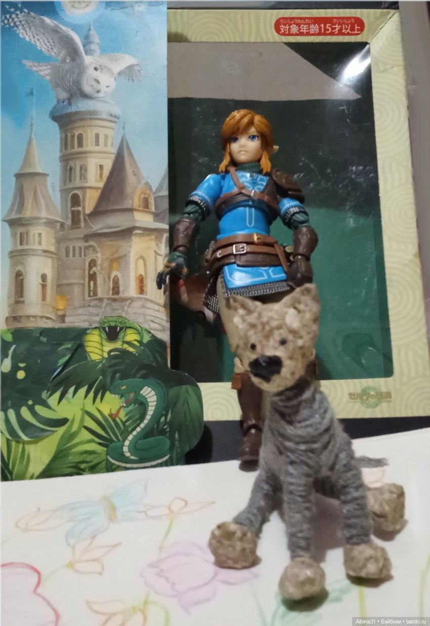 Фигурка героя из игры "Легенда о Зельде" (фото 3)