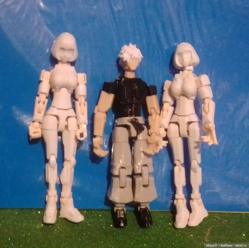 Сборные — Разные шарнирные куклы (не БЖД): редкие (фото 10)