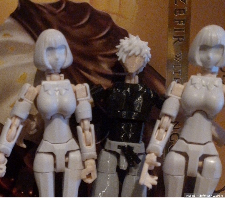 Сборные — Разные шарнирные куклы (не БЖД): редкие