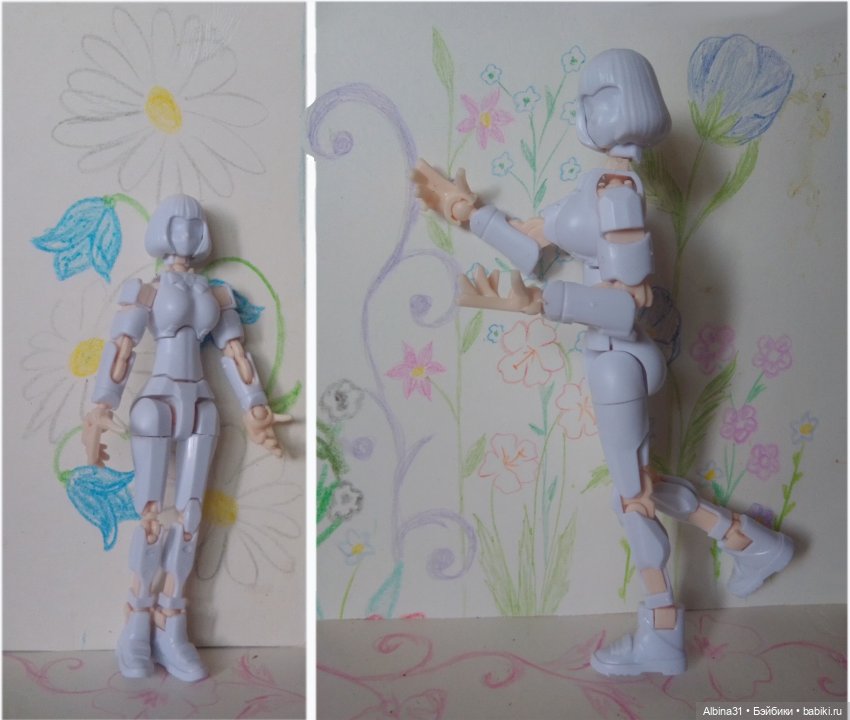 Сборные — Разные шарнирные куклы (не БЖД): редкие