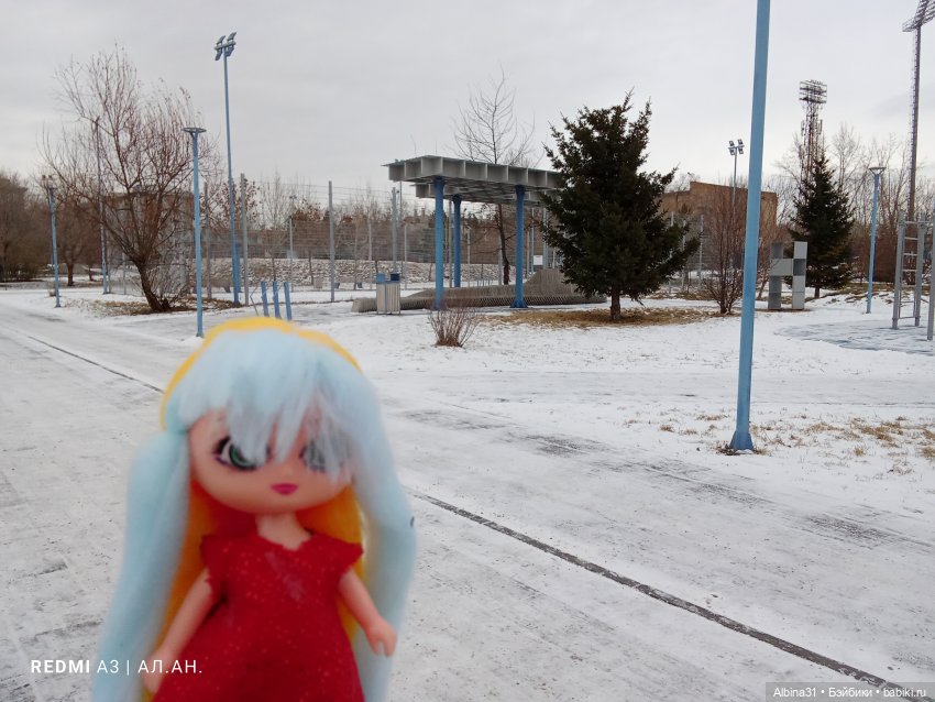 Зимний парк — Игровые куклы разных производителей (Разное): редкие бренды