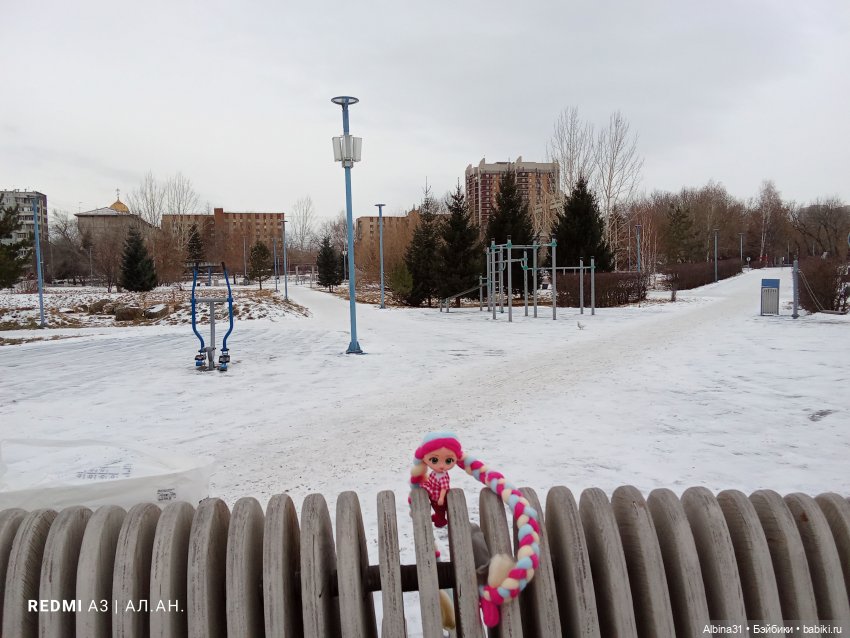 Зимний парк — Игровые куклы разных производителей (Разное): редкие бренды