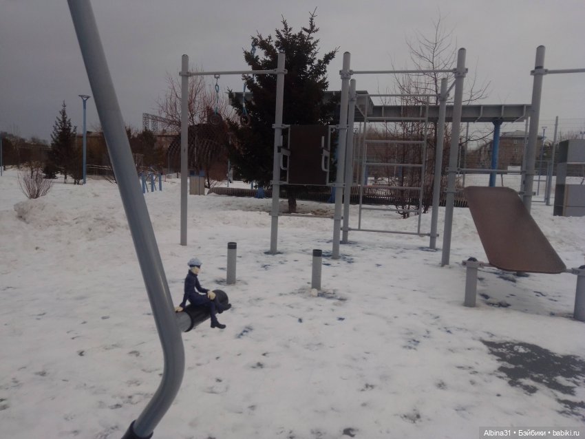 Зимний парк — Игровые куклы разных производителей (Разное): редкие бренды