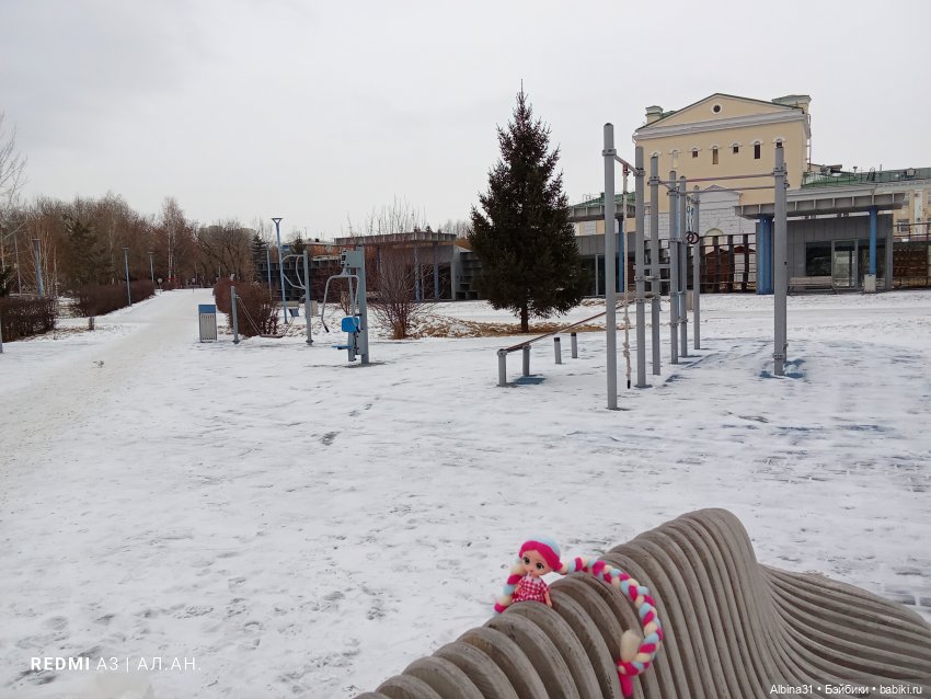 Зимний парк — Игровые куклы разных производителей (Разное): редкие бренды