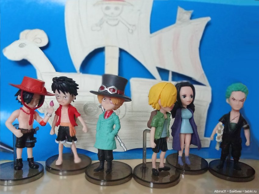 Фигурки по аниме "Ван пис"