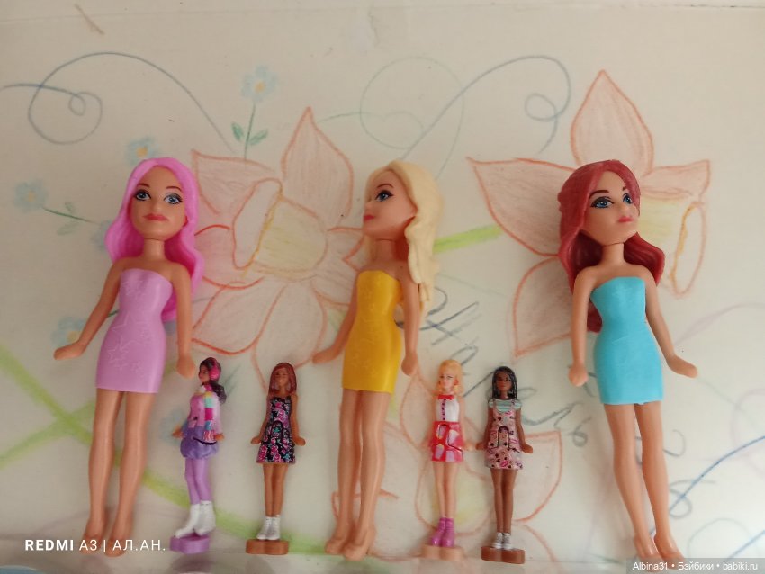 Мал, мала, меньше — Игровые куклы разных производителей (Разное): редкие бренды