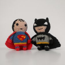 Малыши амигуруми из комиксов, игрушки вязанные крючком