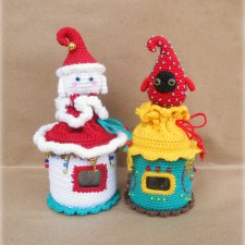 Вязаная миниатюрка. Авторские игрушки своими руками