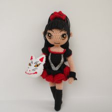 Вязанная куколка Су-метал - Судзука Накамото, группа Babymetal