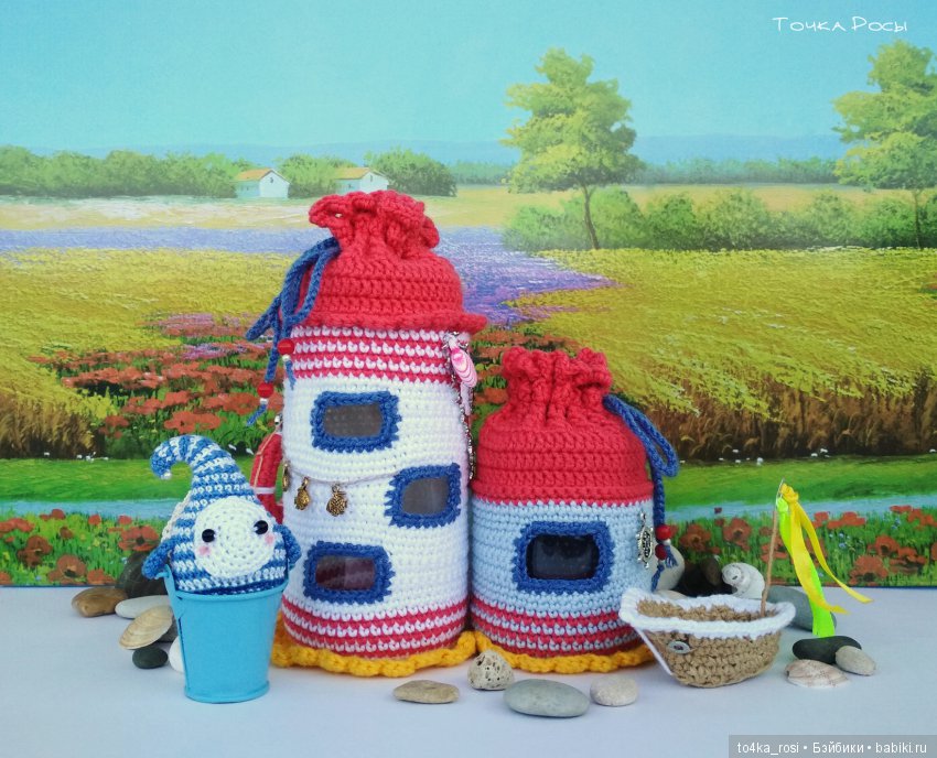 Морское настроение — Вязаные игрушки и амигуруми: крючком (фото 6)