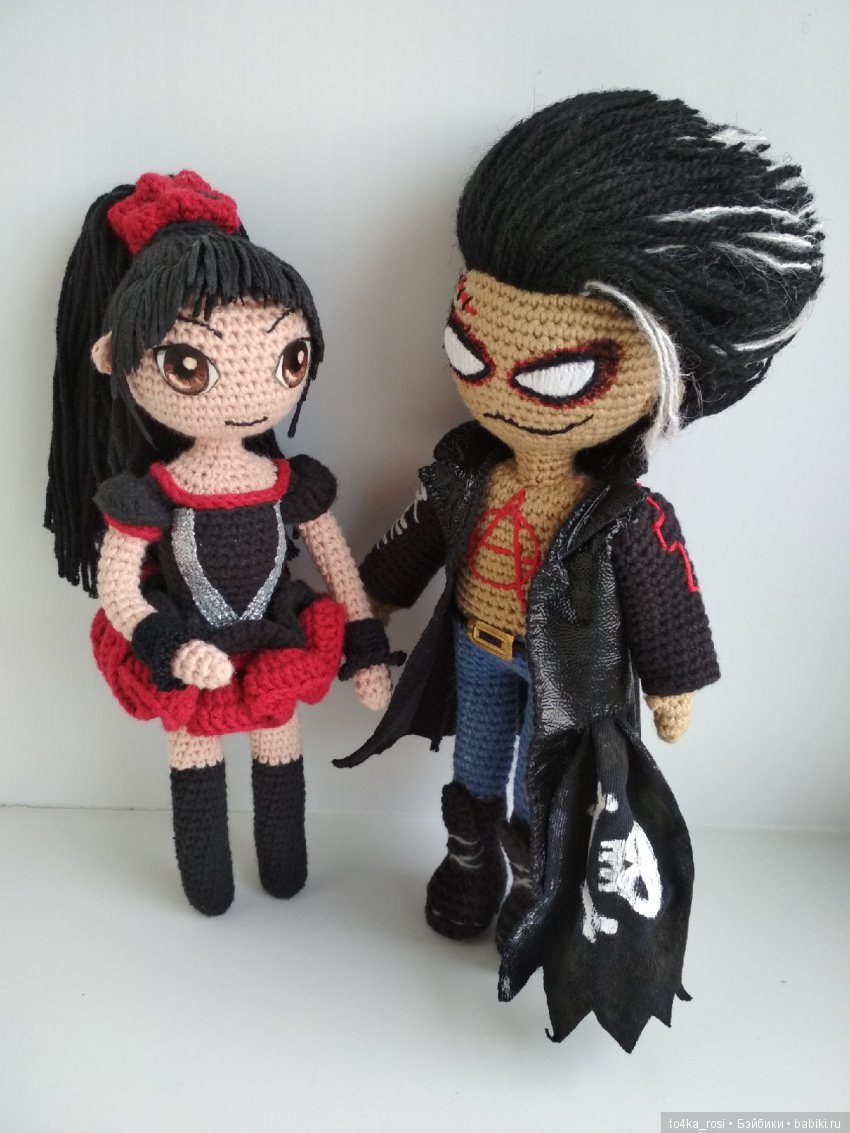 Мертвый Анархист. Вязаная кукла (фото 10)