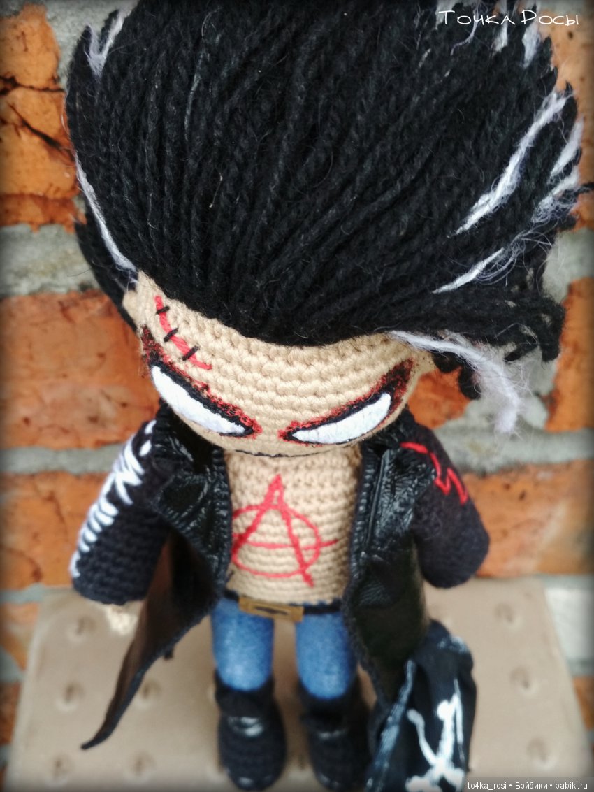 Мертвый Анархист. Вязаная кукла (фото 3)