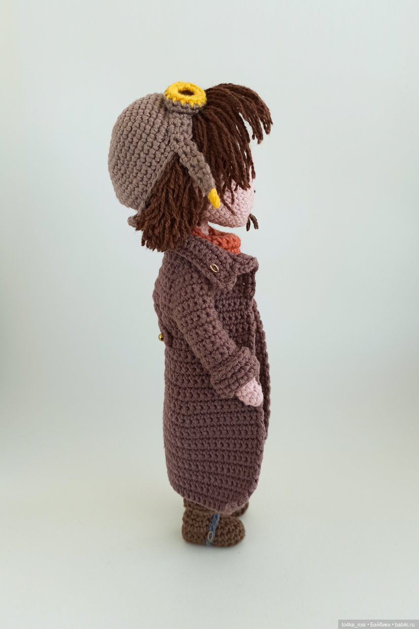 Руфус (Deponia). Вязаная кукла (фото 5)
