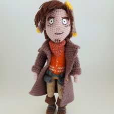 Руфус (Deponia). Вязаная кукла