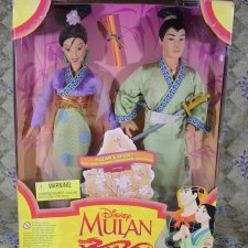 Винтажный набор Мулан и Ли Шанг