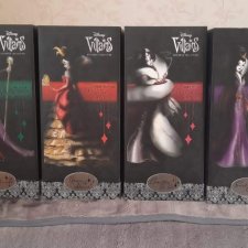 Лот лимитированных кукол злодеек Диснея