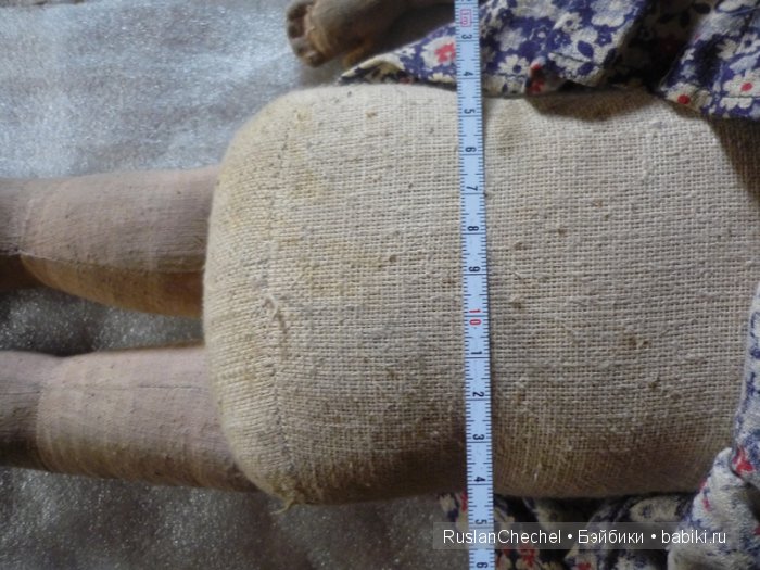 кукла старинная набивная