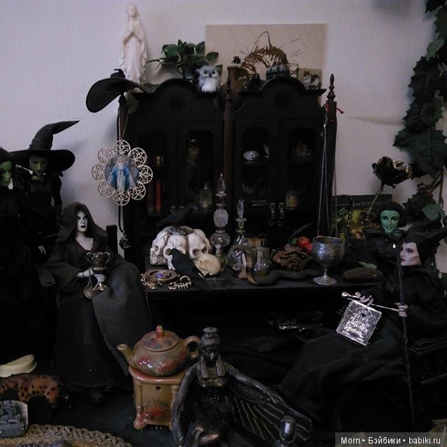 Кабинет ведьм в интерьере