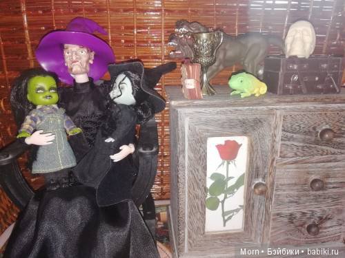 Яга и ведьмочки — Коллекционные куклы разных авторов (Разное): редкие бренды (фото 4)