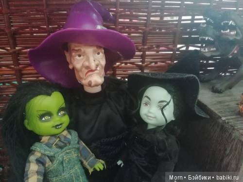 Яга и ведьмочки — Коллекционные куклы разных авторов (Разное): редкие бренды (фото 3)