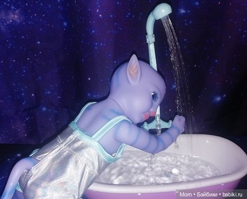 Водные процедуры | Бэйбики Водные процедуры — Коллекционные куклы разных авторов (Разное): редкие бренды (фото 3)