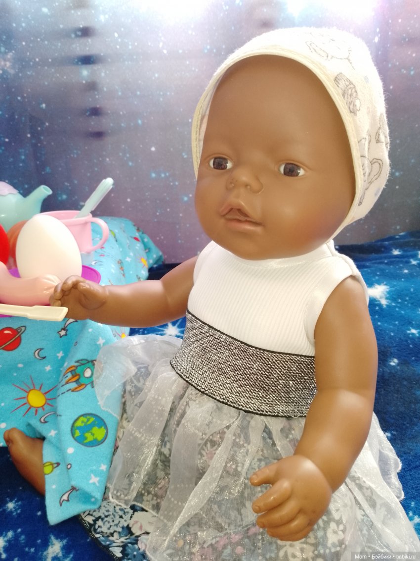 "Звёздное" чаепитие — Пупсы Baby Born и Baby Annabell (Zapf): интерактивные