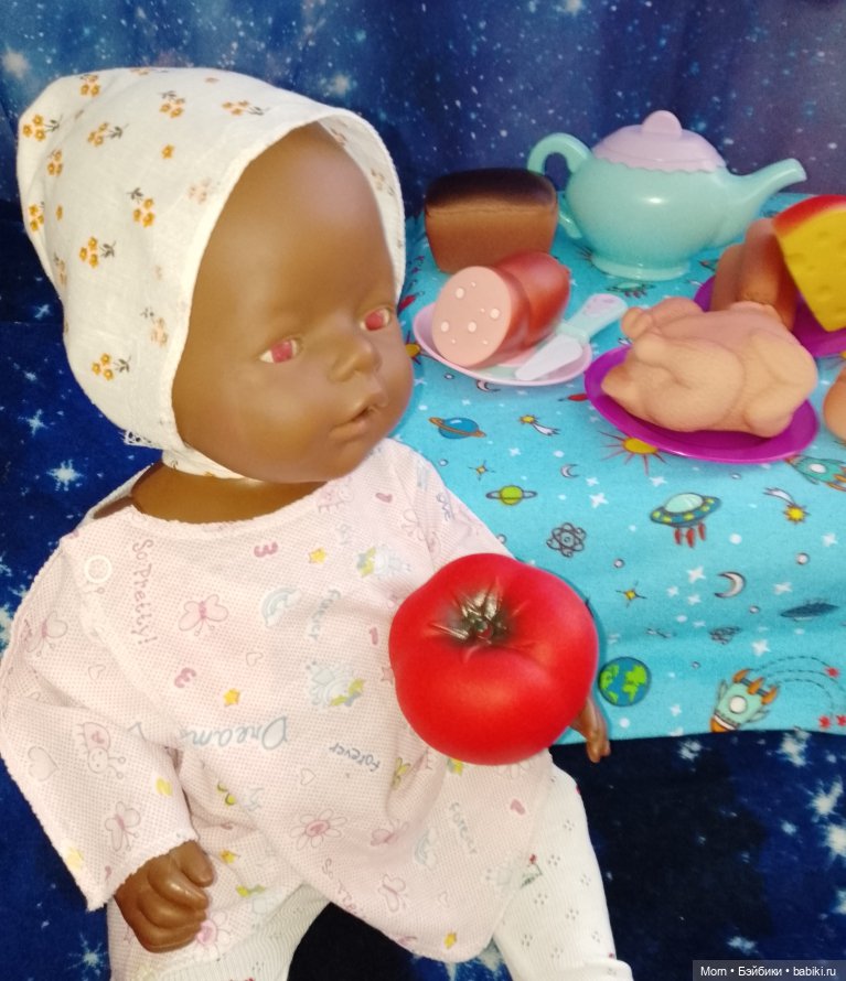 "Звёздное" чаепитие — Пупсы Baby Born и Baby Annabell (Zapf): интерактивные