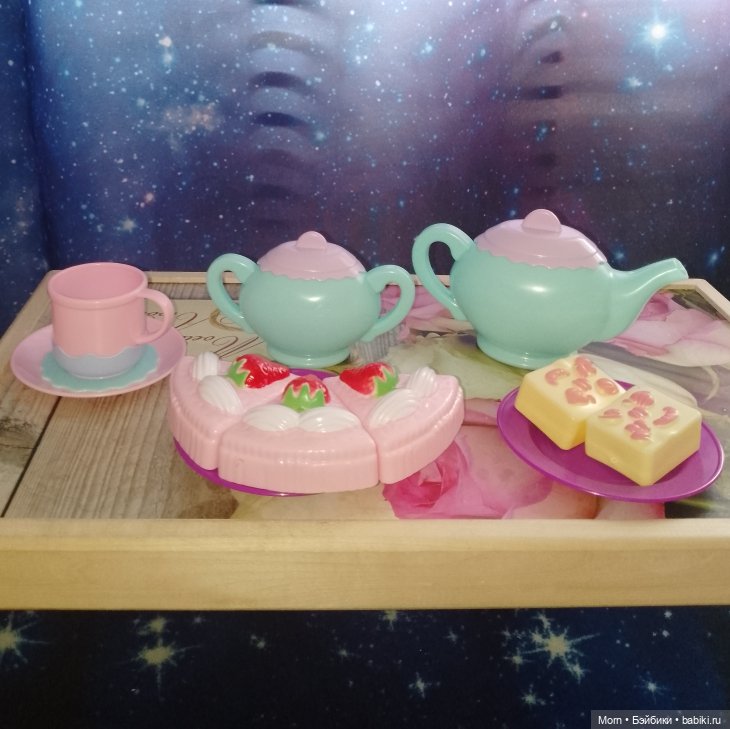 "Звёздное" чаепитие — Пупсы Baby Born и Baby Annabell (Zapf): интерактивные (фото 6)