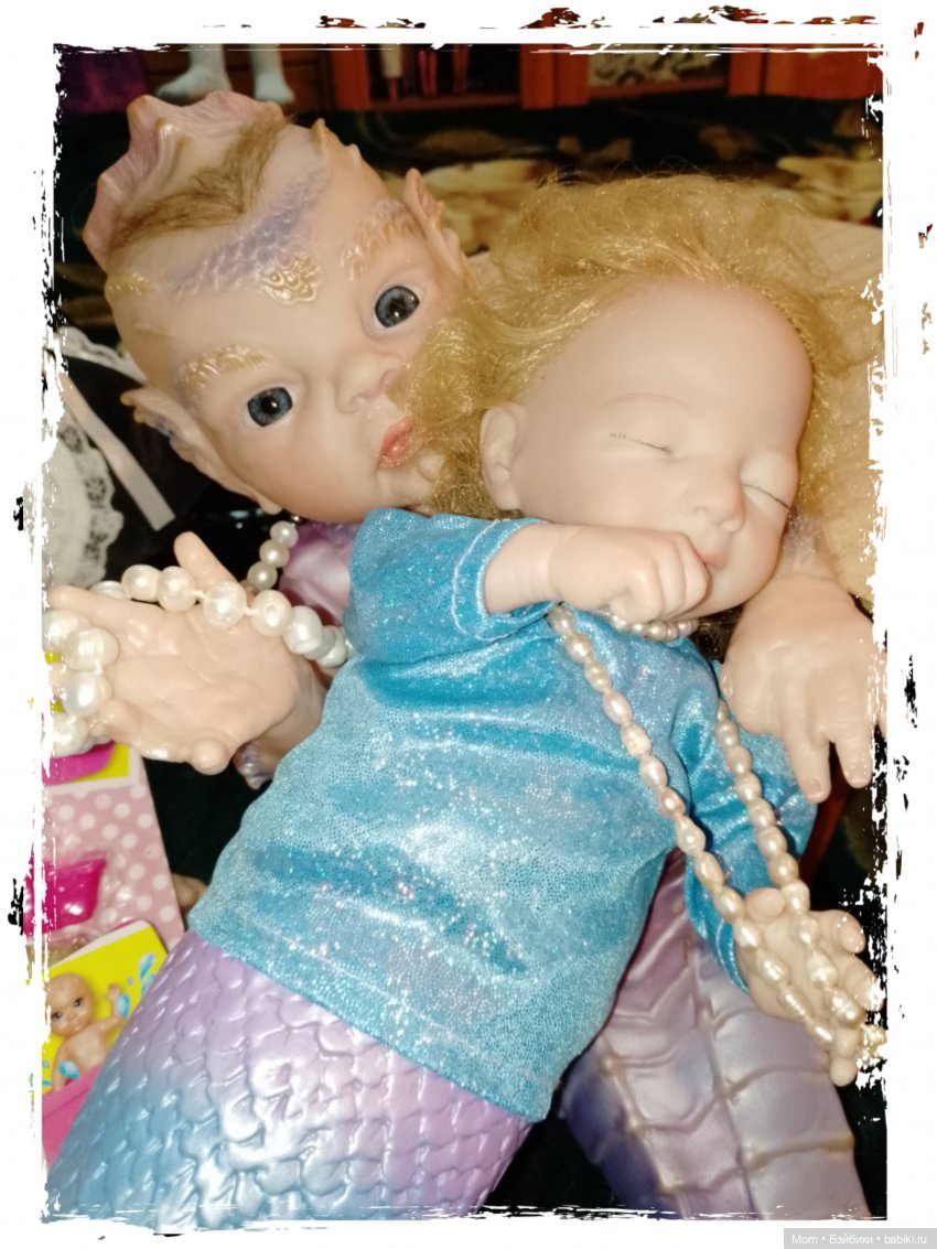 Сплюшка-русалочка — Куклы с Алиэкспресс (Aliexpress): Китайские шарнирные