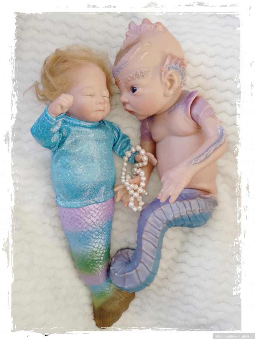 Сплюшка-русалочка — Куклы с Алиэкспресс (Aliexpress): Китайские шарнирные (фото 5)