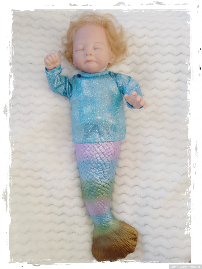 Сплюшка-русалочка — Куклы с Алиэкспресс (Aliexpress): Китайские шарнирные