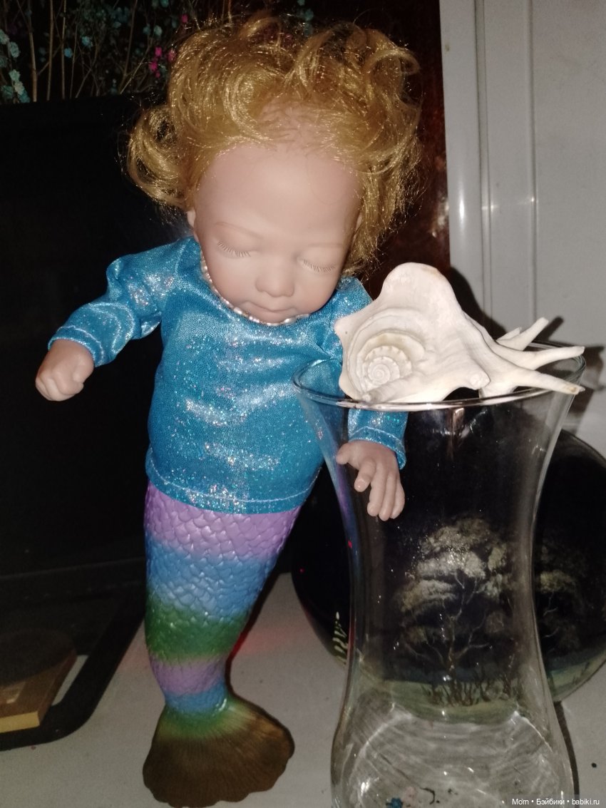Сплюшка-русалочка — Куклы с Алиэкспресс (Aliexpress): Китайские шарнирные