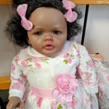 NPK тоддлер, китайская афро девочка 70 см