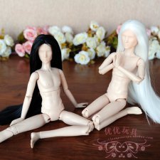 Небольшой обзор на китайского шарнирного парня 1:6 в сравнении с телами Obitsu, Taeyang