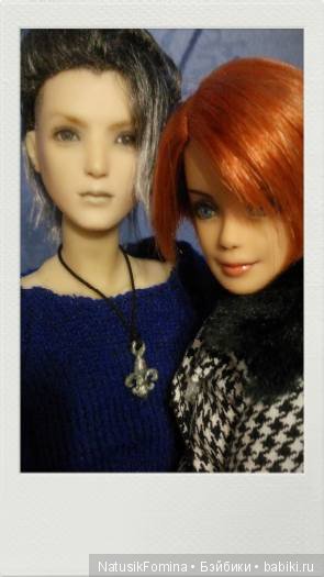 Наото версия №3, ООАК-портретка на китайском молде (фото 2)