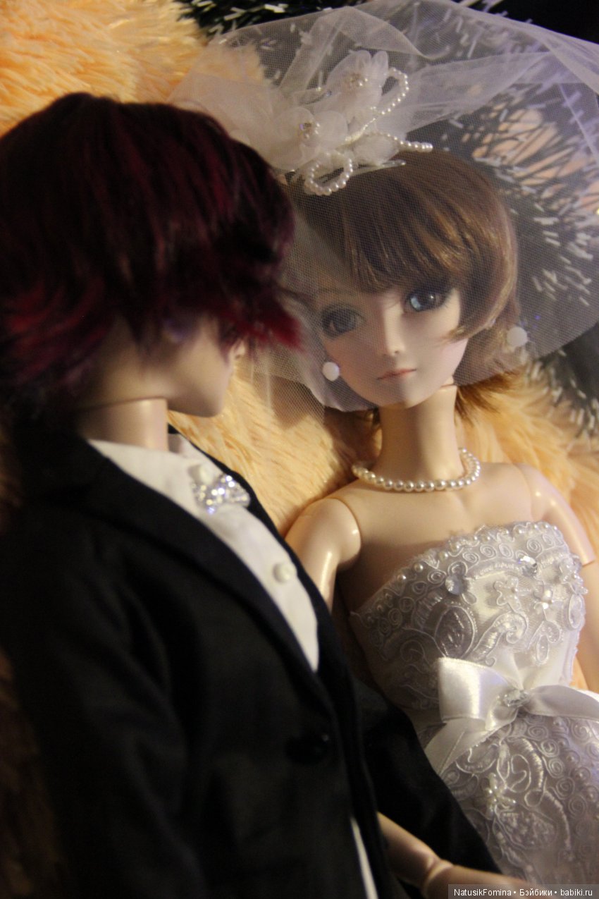 Куклы "Звезда подиума": молодожёны Элена и Эна (фото 3)