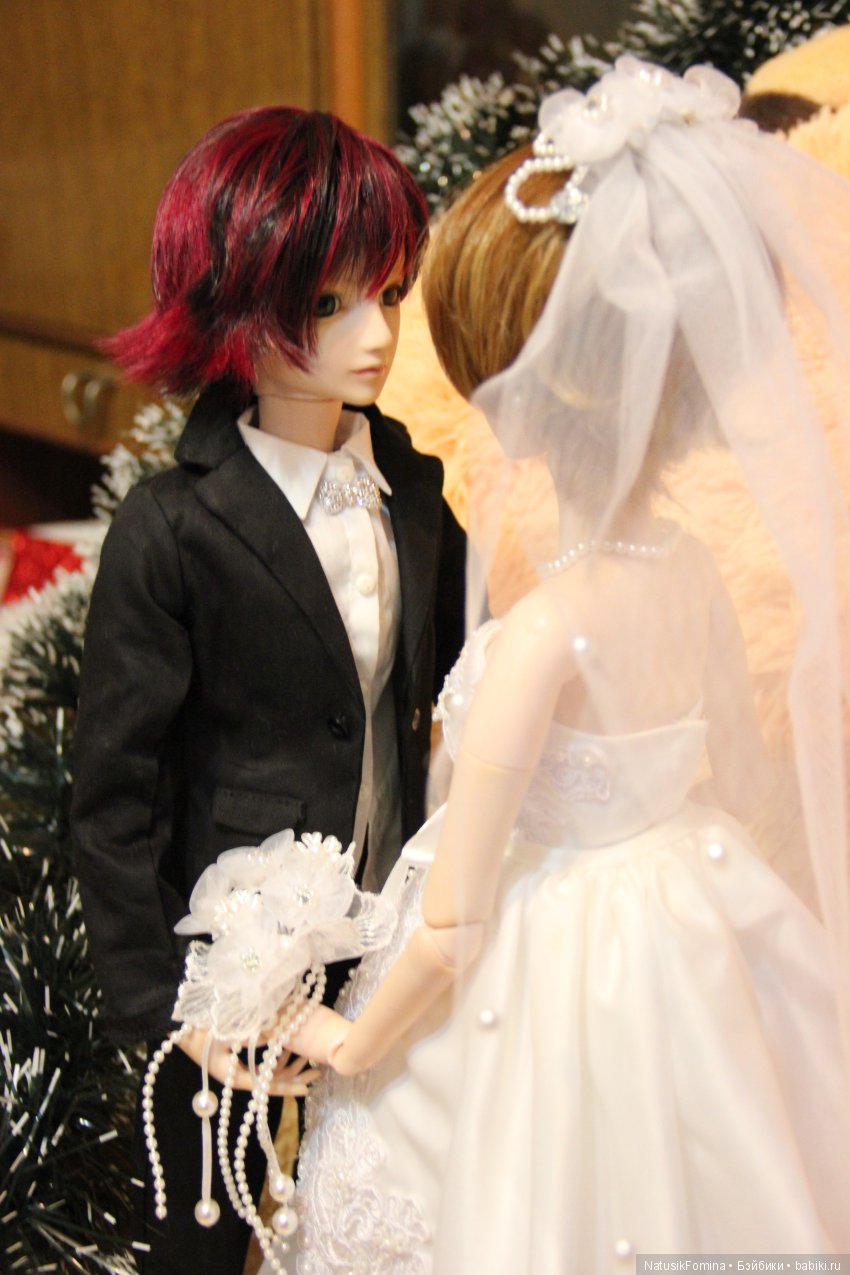 Куклы "Звезда подиума": молодожёны Элена и Эна (фото 6)
