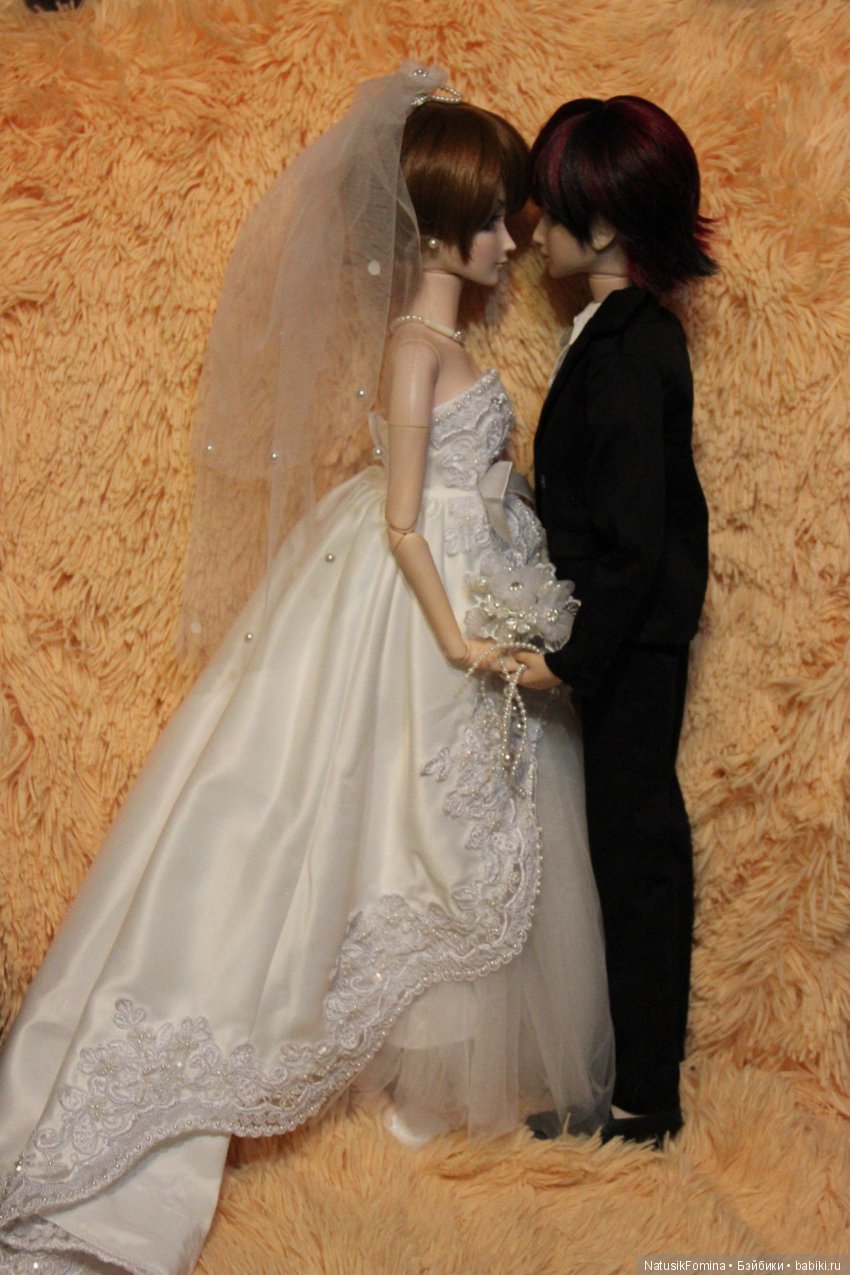 Куклы "Звезда подиума": молодожёны Элена и Эна (фото 8)