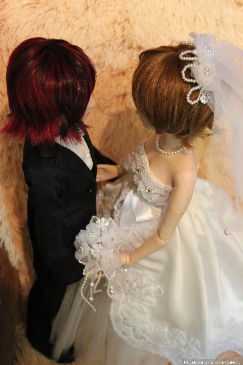 Куклы "Звезда подиума": молодожёны Элена и Эна (фото 7)